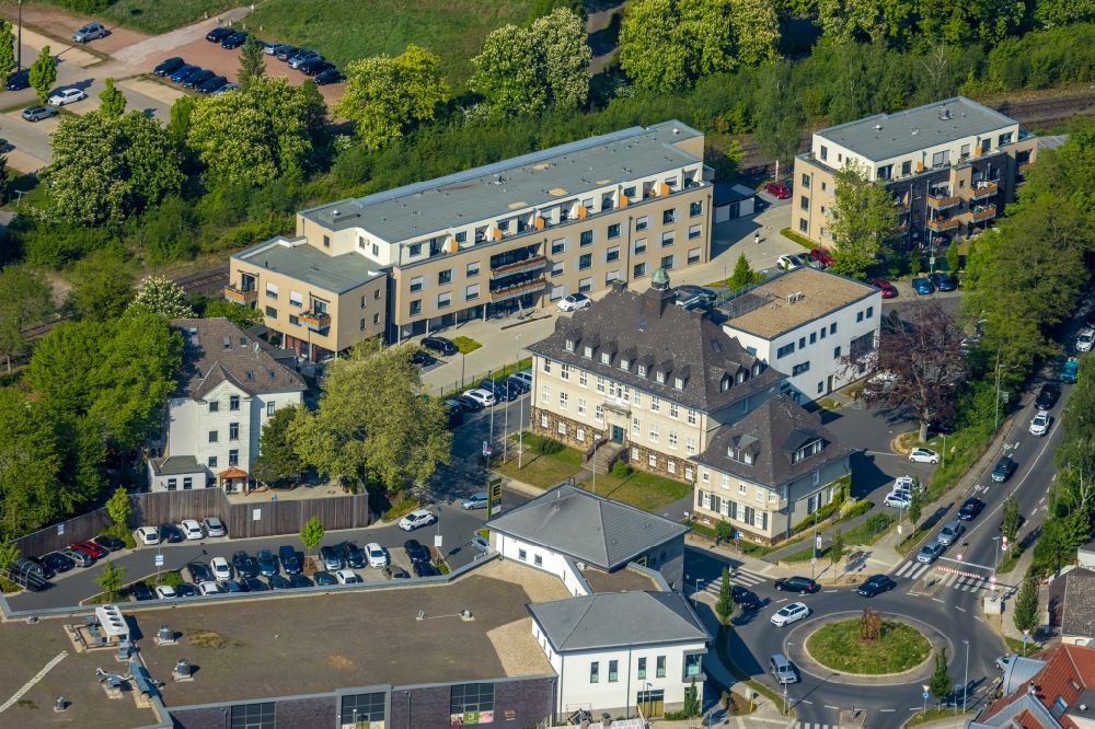 Luftbild Witten - Neubau- Gebäude des Altersheim - Seniorenresidenz an der Wittener Straße im Ortsteil Herbede in Witten im Bundesland Nordrhein-Westfalen