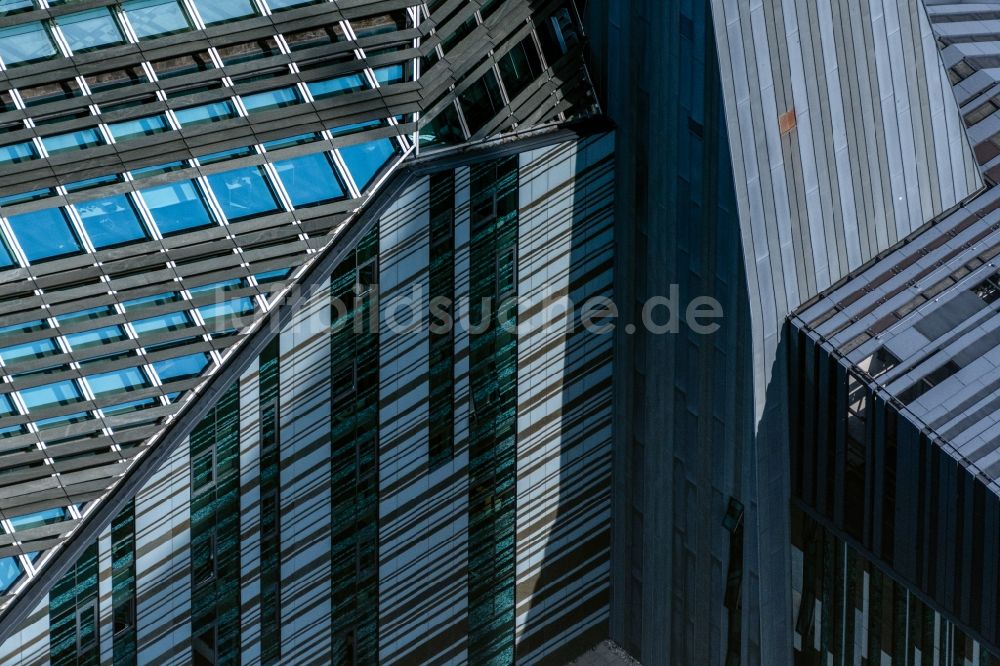Luftbild Leipzig - Neubau des Hauptgebäudes der Universität UNI Leipzig im Bundesland Sachsen