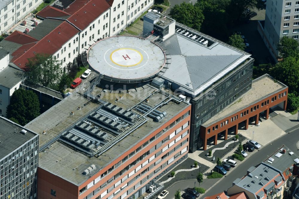 Luftaufnahme Potsdam - Neubau am Klinikum Ernst von Bergmann