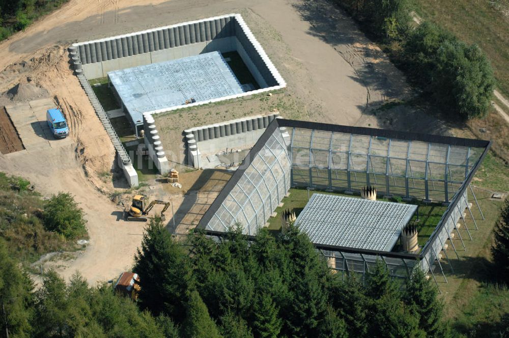 Luftbild Lindenberg - Neubau am Meteorologischen Observatorium Lindenberg bei Beeskow