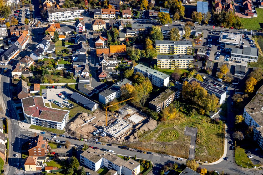 Luftaufnahme Hamm - Neubau Seniorenzentrum in Hamm im Bundesland Nordrhein-Westfalen, Deutschland