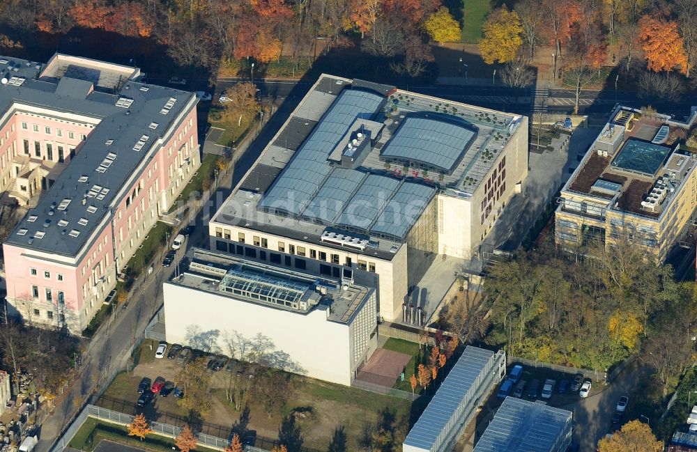 Luftbild Berlin - Neubau Türkische Botschaft in Berlin Tiergarten