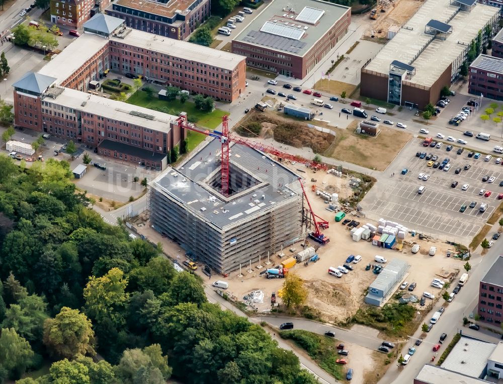 Luftbild Kiel - Neubau im Universitäts- Bereich des Wissenschaftspark in Kiel im Bundesland Schleswig-Holstein, Deutschland