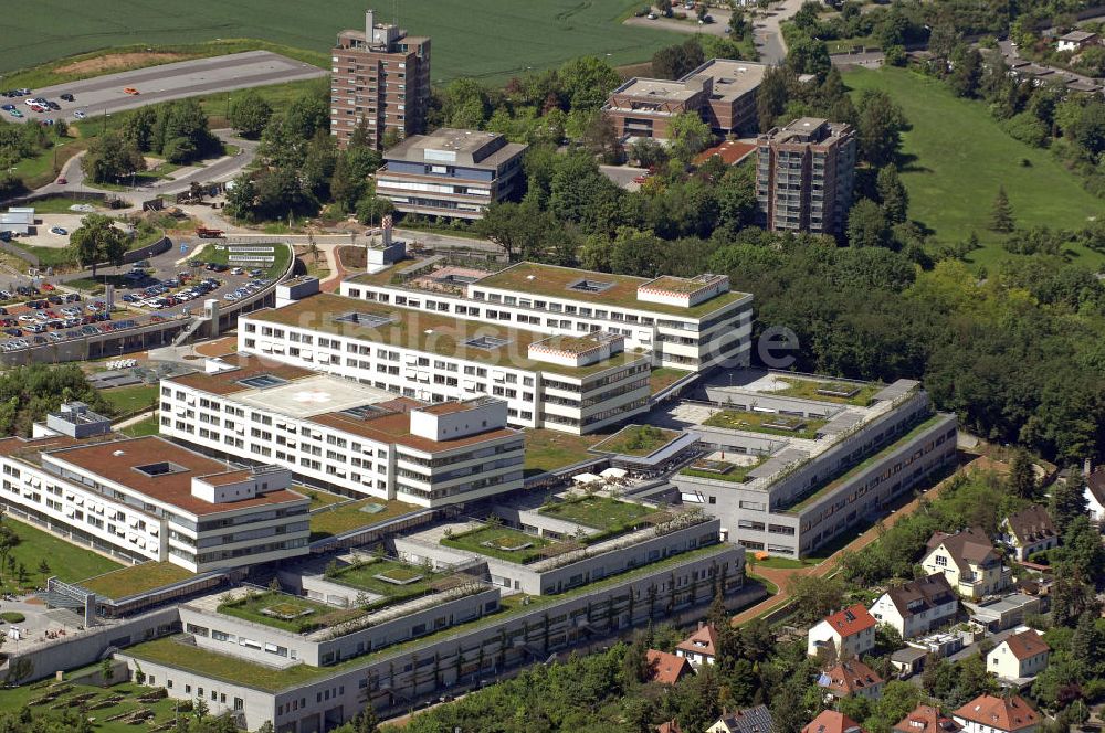 Luftbild Würzburg - Neubau Universitätsklinikum Würzburg