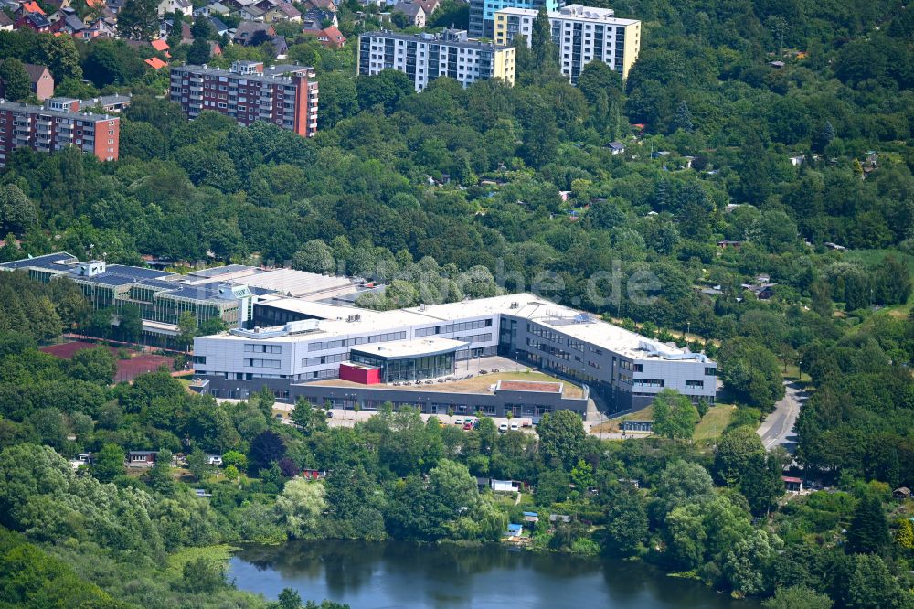 Luftbild Eutin - Neubau- Wohngebiet einer Reihenhaus- Siedlung Convivo-Park in Eutin im Bundesland Schleswig-Holstein, Deutschland