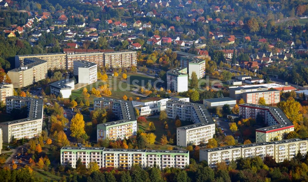 Haldensleben von oben - Neubausiedlung in Haldensleben im Bundesland Sachsen-Anhalt