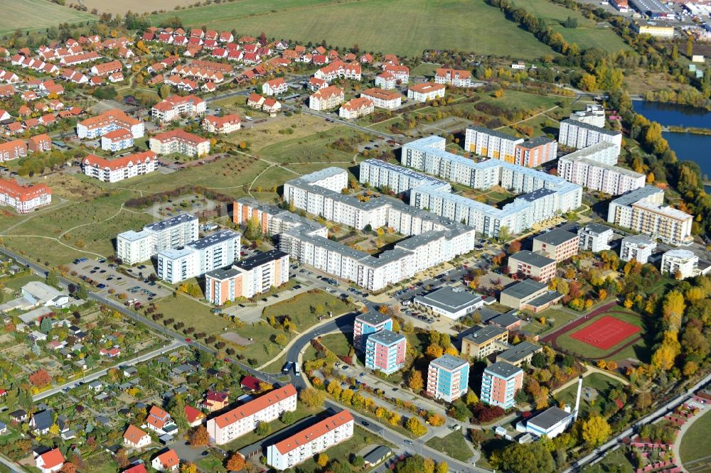 Luftbild Wernigerode - Neubausiedlung in Wernigerode im Bundesland Sachsen-Anhalt