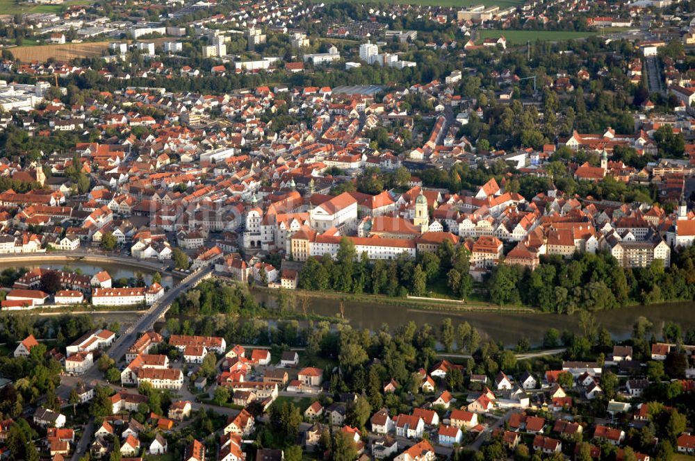 Luftbild Neuburg an der Donau - Neuburg an der Donau Stadtansicht