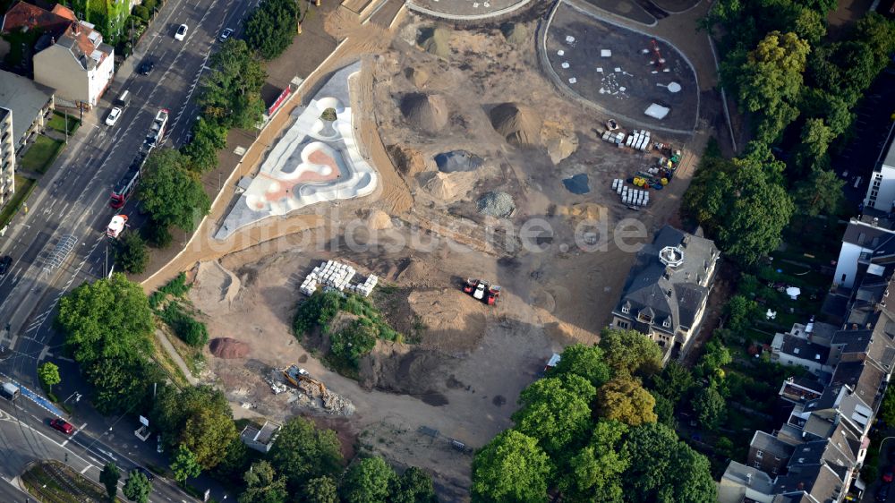 Luftbild Bonn - Neugestaltung des Reuterparks in Kessenich im Bundesland Nordrhein-Westfalen, Deutschland