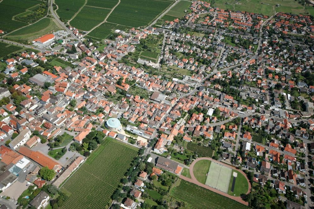 Luftaufnahme Mußbach - Neustadt an der Weinstraße OT Mußbach im Bundesland Rheinland-Pfalz