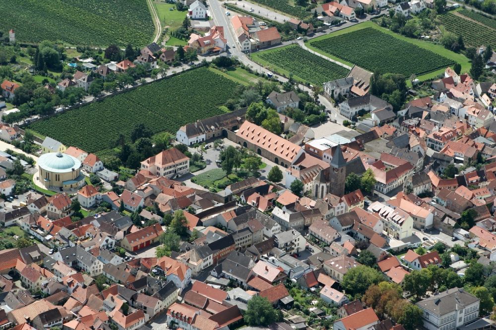 Luftaufnahme Mußbach - Neustadt an der Weinstraße OT Mußbach im Bundesland Rheinland-Pfalz