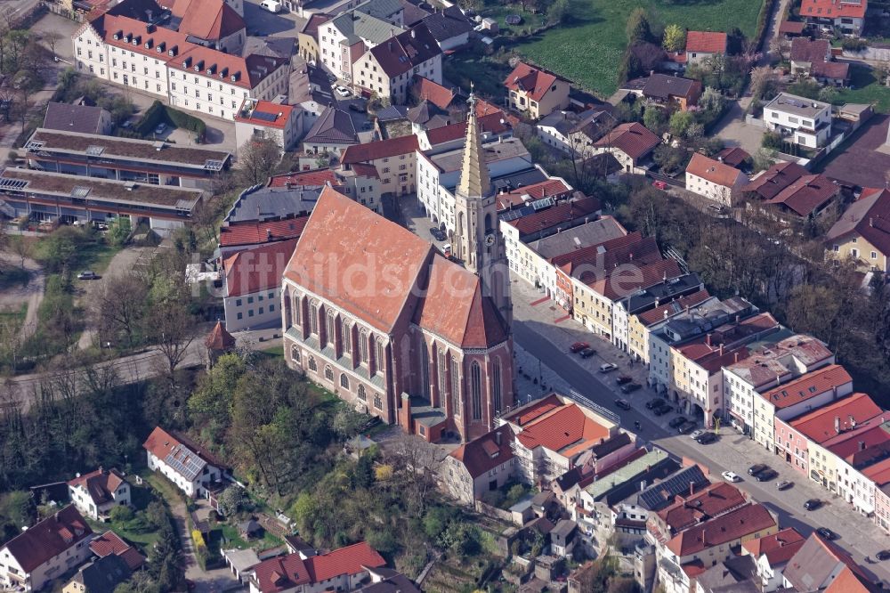 Luftbild Neuötting - Neuötting im Bundesland Bayern