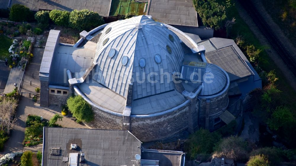 Luftaufnahme Königswinter - Nibelungenhalle in Königswinter im Bundesland Nordrhein-Westfalen, Deutschland