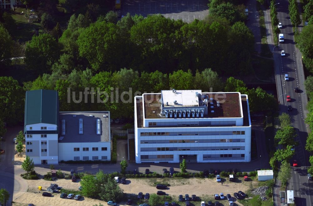 Luftbild Teltow - Niederlassung der Firma co.don AG in Teltow im Bundesland Brandenburg