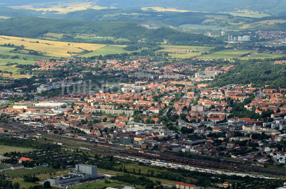 Luftbild Nordhausen - Nordhausen im Bundesland Thüringen