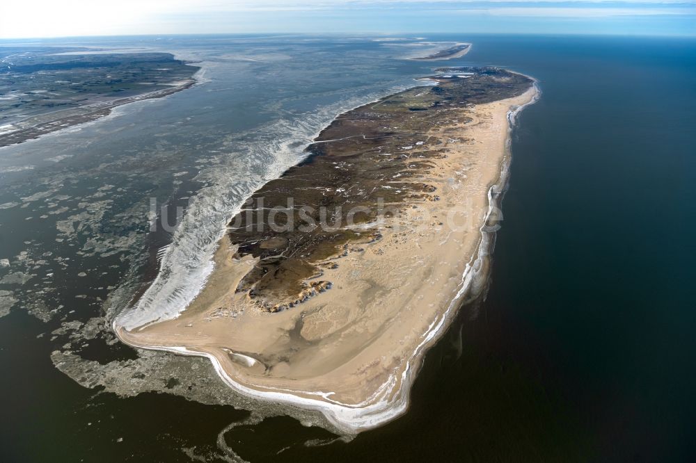 Norderney aus der Vogelperspektive: Nordseeinsel Norderney im Bundesland Niedersachsen