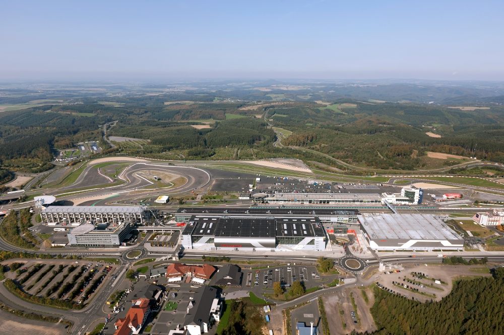 Luftaufnahme Nürburg - Nürburgring in Nürburg im Bundesland Rheinland-Pfalz