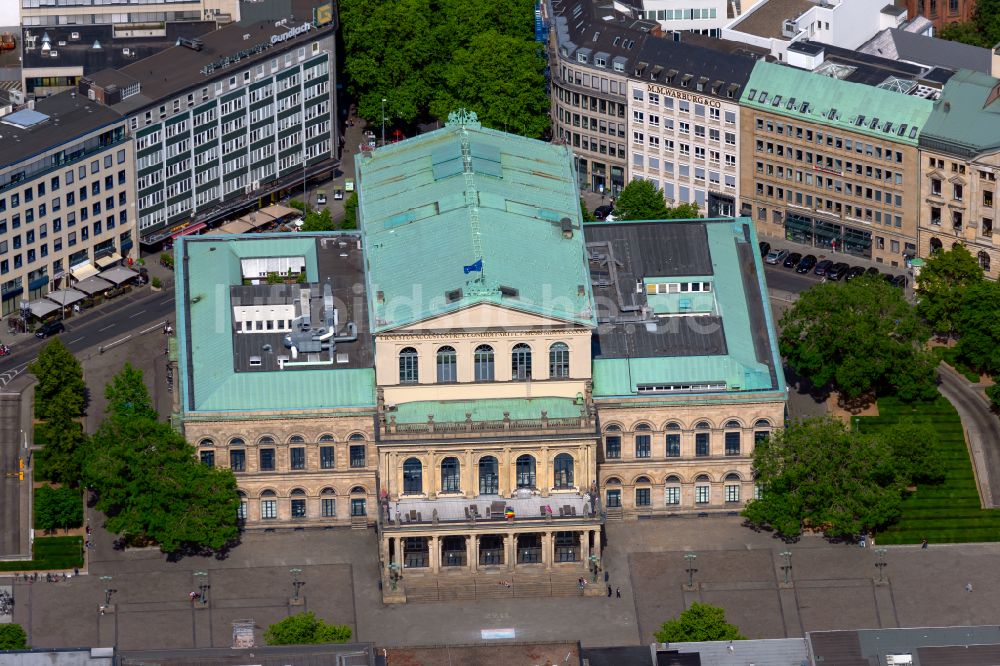 Luftbild Hannover - Opernhaus in Hannover im Bundesland Niedersachsen, Deutschland