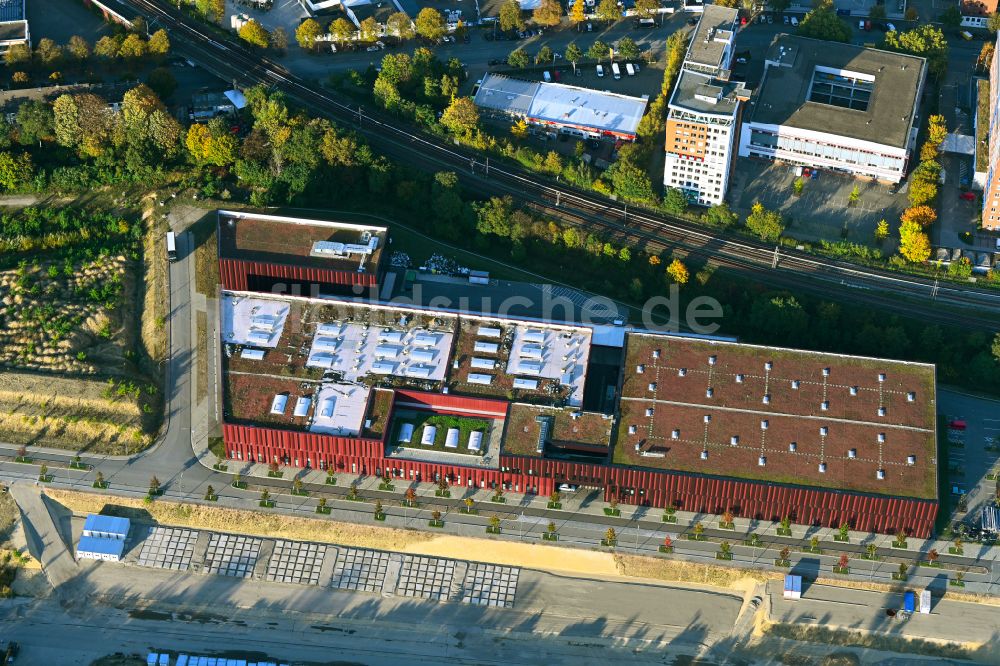 Luftbild Hamburg - Opernwerkstätten und -fundi für die Hamburger Staatsoper in Hamburg, Deutschland
