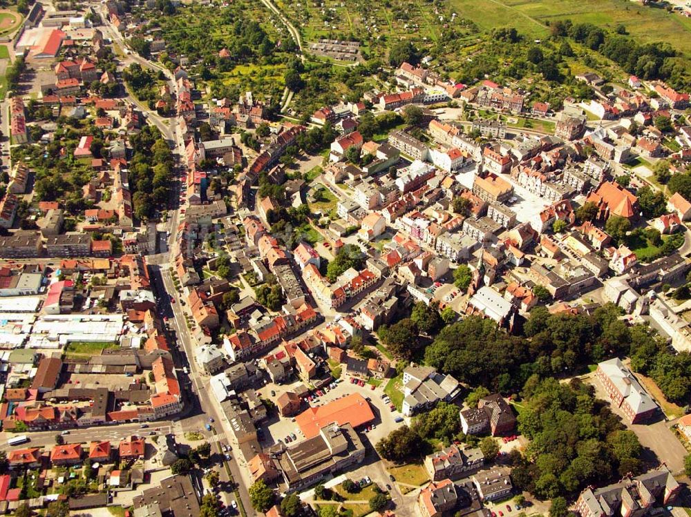 Luftaufnahme Swiebodzin - Ortüberblick Swiebodzin