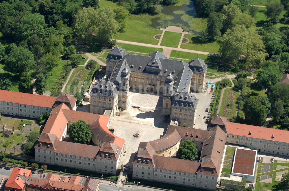 Werneck aus der Vogelperspektive: Orthopädisches Krankenhaus Schloss Werneck
