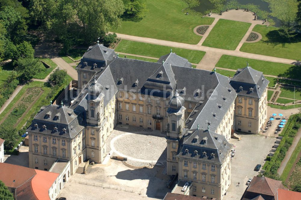 Luftbild Werneck - Orthopädisches Krankenhaus Schloss Werneck
