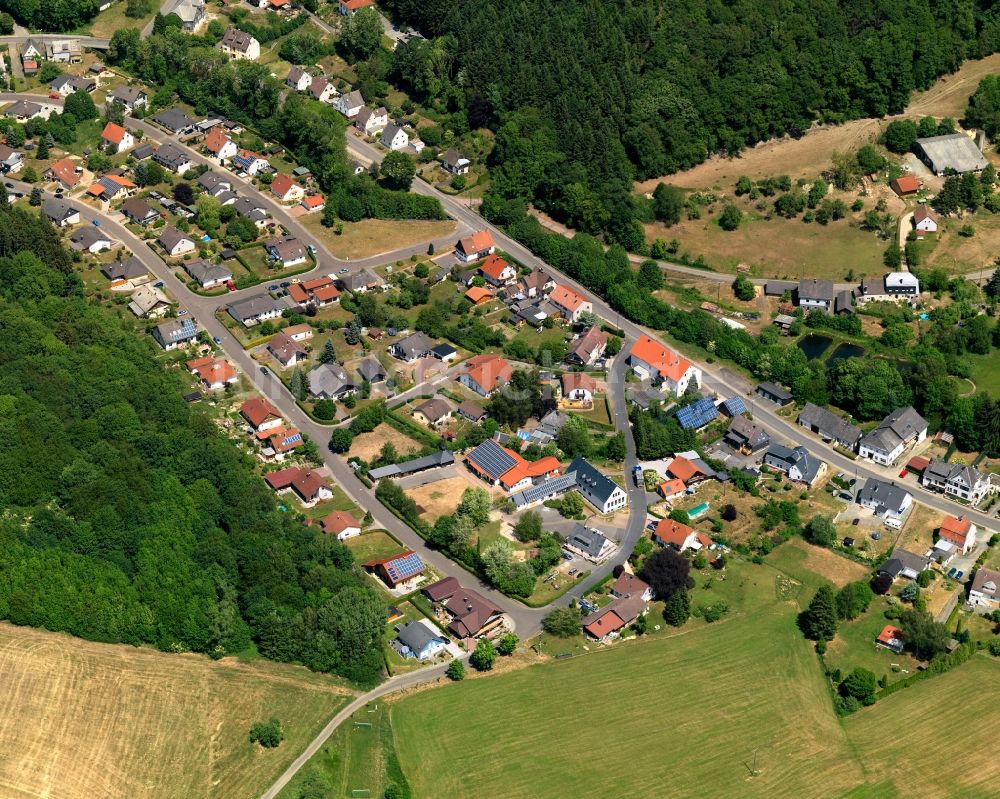 Luftbild Abentheuer - Ortsansicht von Abentheuer im Bundesland Rheinland-Pfalz