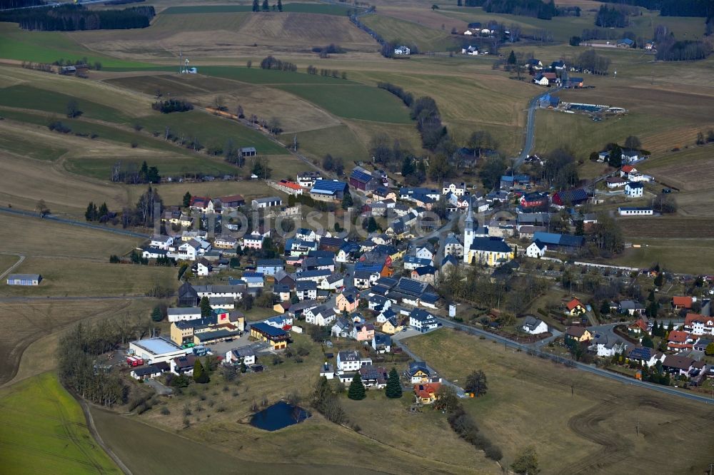 Luftbild Ahornberg - Ortsansicht von Ahornberg im Bundesland Bayern, Deutschland