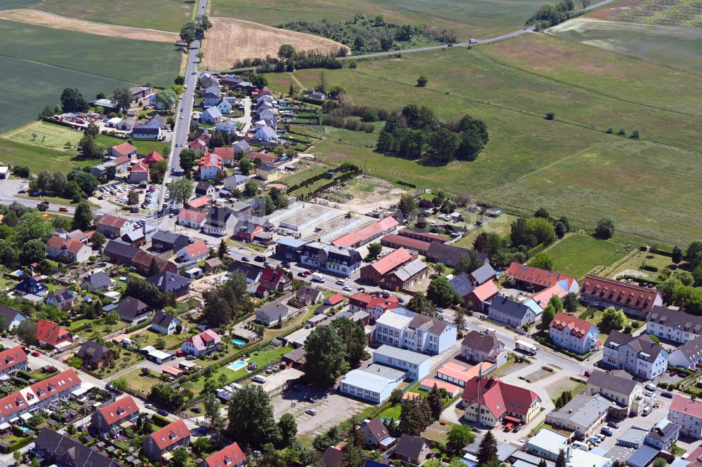 Luftaufnahme Ahrensfelde - Ortsansicht in Ahrensfelde im Bundesland Brandenburg, Deutschland