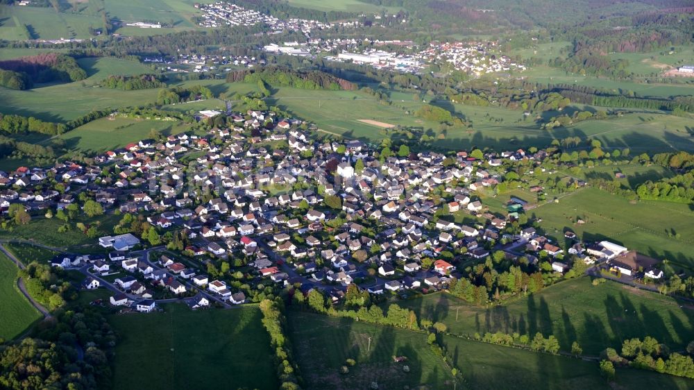 Luftaufnahme Alpenrod - Ortsansicht von Alpenrod im Bundesland Rheinland-Pfalz, Deutschland