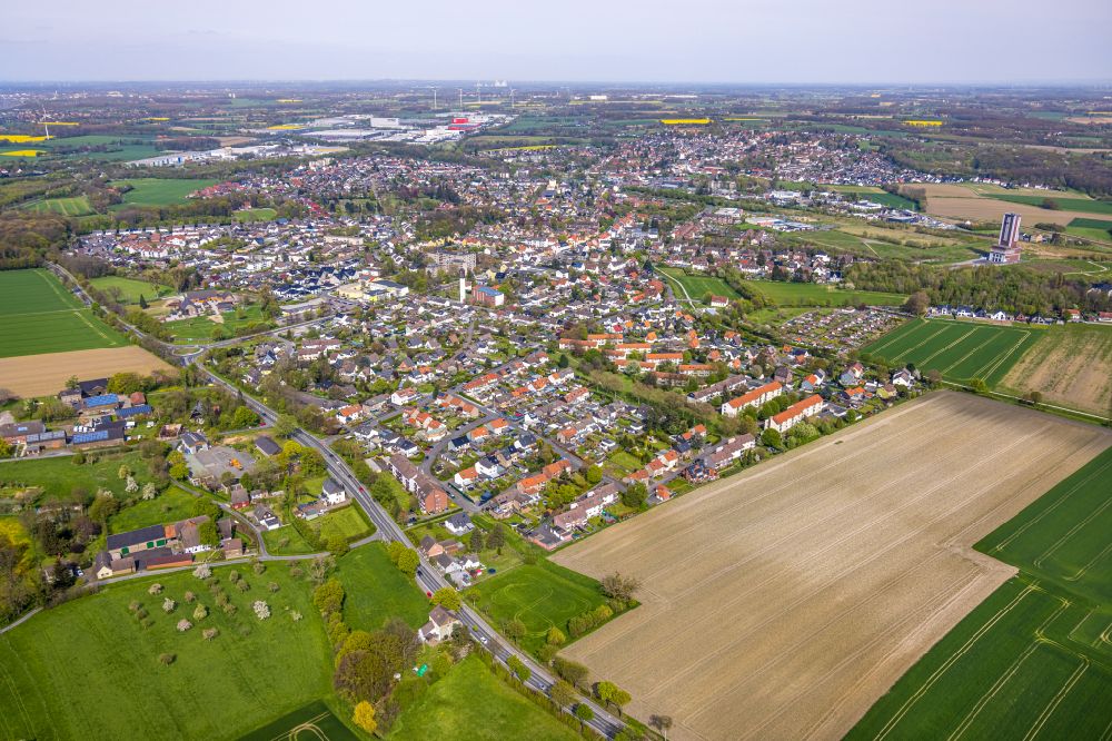 Luftaufnahme Altenbögge-Bönen - Ortsansicht in Altenbögge-Bönen im Bundesland Nordrhein-Westfalen, Deutschland