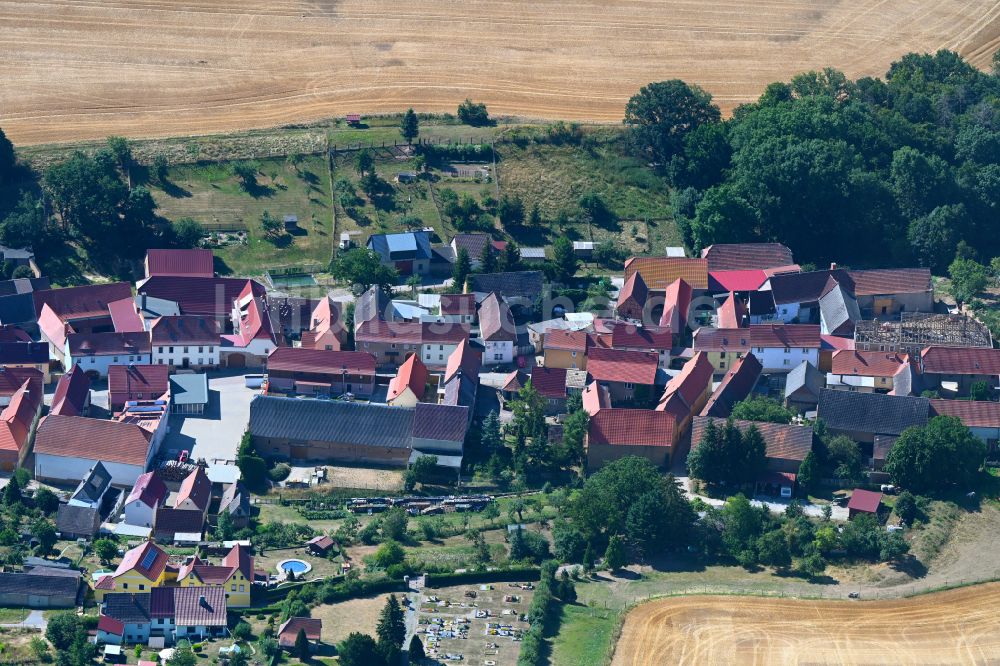 Luftaufnahme Altenroda - Ortsansicht in Altenroda im Bundesland Sachsen-Anhalt, Deutschland