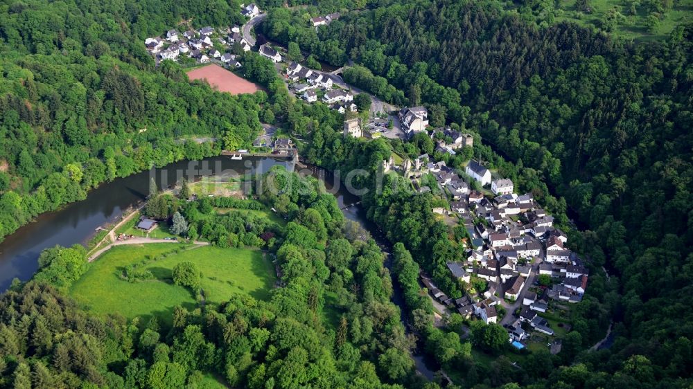 Altwied von oben - Ortsansicht in Altwied im Bundesland Rheinland-Pfalz, Deutschland
