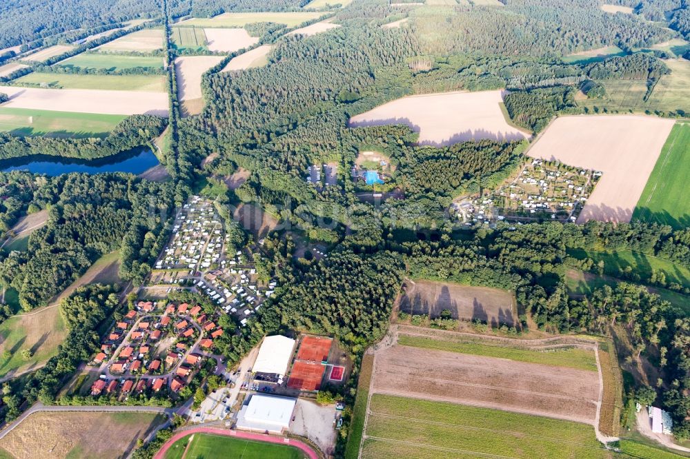 Luftbild Amelinghausen - Ortsansicht in Amelinghausen im Bundesland Niedersachsen, Deutschland