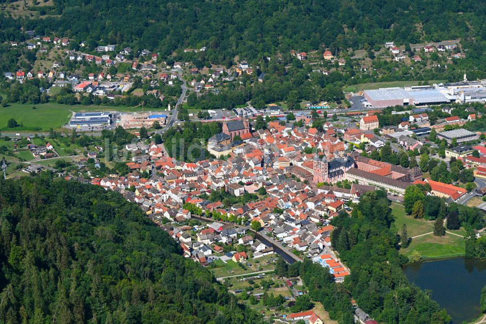 Luftbild Amorbach - Ortsansicht in Amorbach im Bundesland Bayern, Deutschland