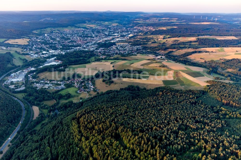 Luftbild Bad König - Ortsansicht in Bad König im Bundesland Hessen, Deutschland