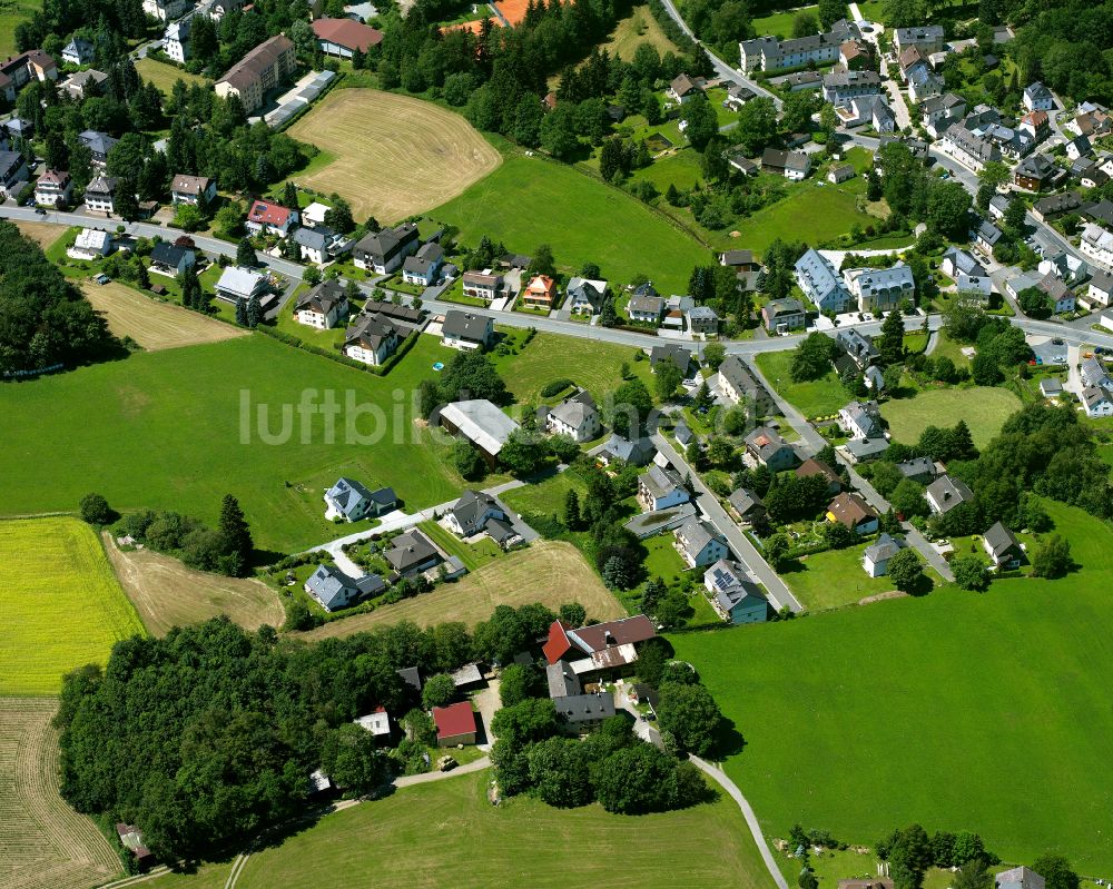 Luftbild Bad Steben - Ortsansicht in Bad Steben im Bundesland Bayern, Deutschland