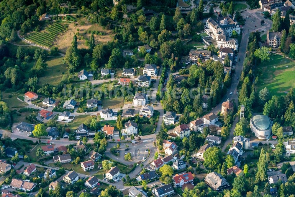 Luftbild Badenweiler - Ortsansicht in Badenweiler im Bundesland Baden-Württemberg, Deutschland