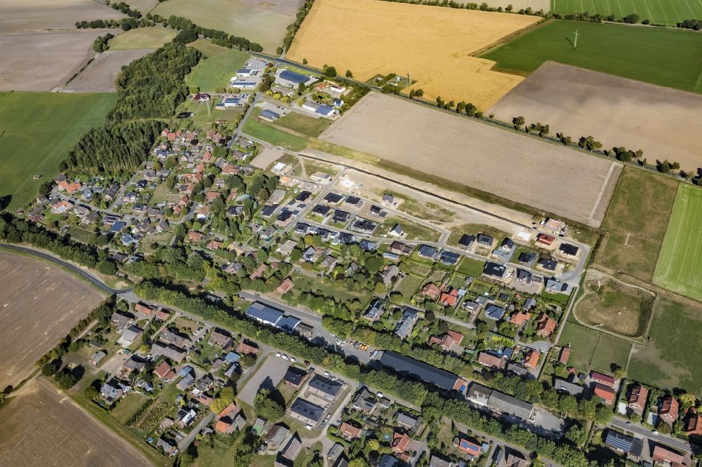 Luftaufnahme Bargstedt - Ortsansicht in Bargstedt im Bundesland Niedersachsen, Deutschland