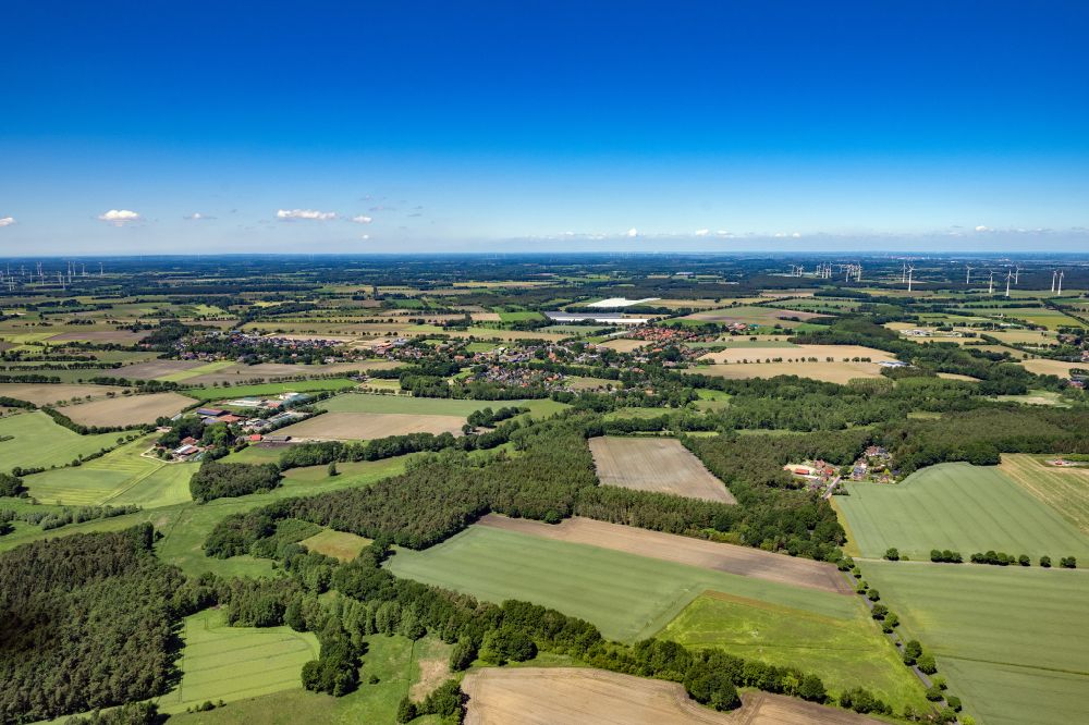 Luftbild Bargstedt - Ortsansicht in Bargstedt im Bundesland Niedersachsen, Deutschland