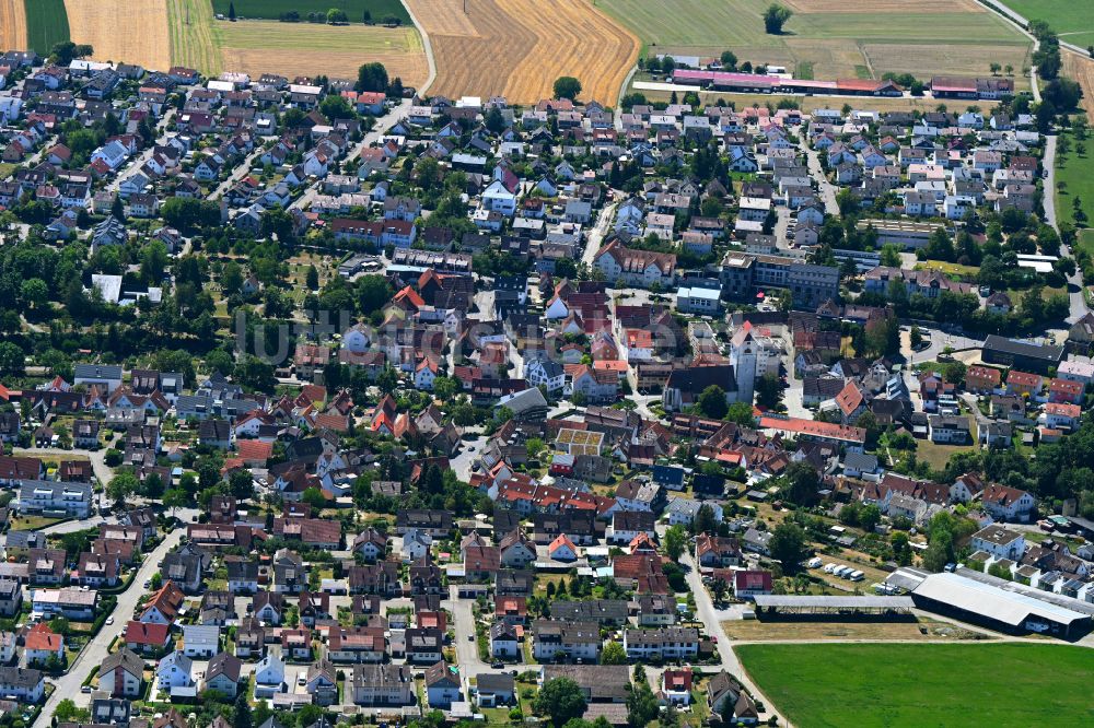 Böblingen aus der Vogelperspektive: Ortsansicht in Böblingen im Bundesland Baden-Württemberg, Deutschland
