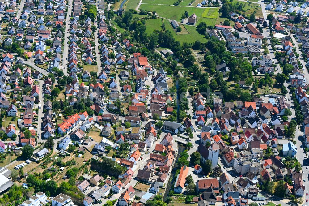 Luftbild Böblingen - Ortsansicht in Böblingen im Bundesland Baden-Württemberg, Deutschland