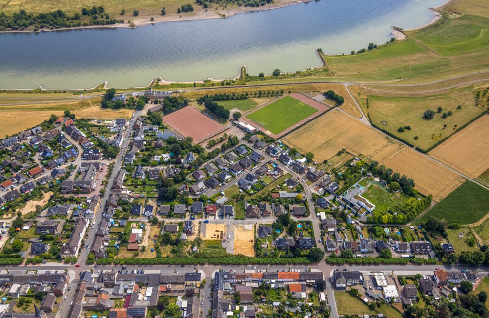 Luftaufnahme Büderich - Ortsansicht in Büderich im Bundesland Nordrhein-Westfalen, Deutschland