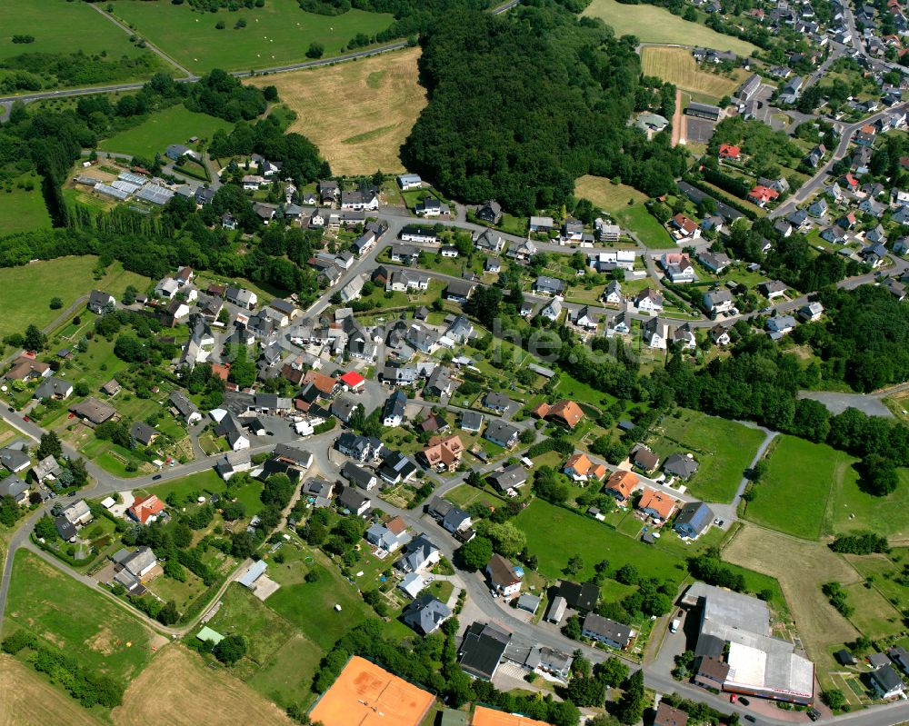 Luftaufnahme Beilstein - Ortsansicht in Beilstein im Bundesland Hessen, Deutschland