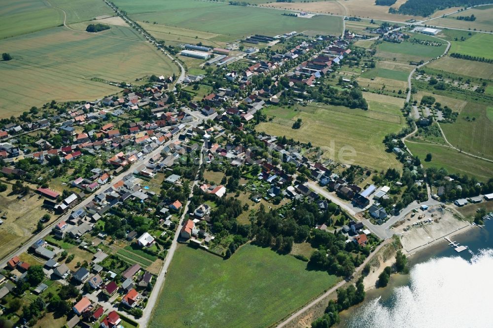 Kemberg von oben - Ortsansicht in Bergwitz im Bundesland Sachsen-Anhalt, Deutschland