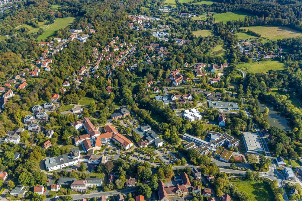 Luftaufnahme Bethel - Ortsansicht in Bethel im Bundesland Nordrhein-Westfalen, Deutschland