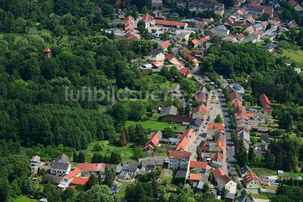 Luftaufnahme Biesenthal - Ortsansicht in Biesenthal im Bundesland Brandenburg, Deutschland