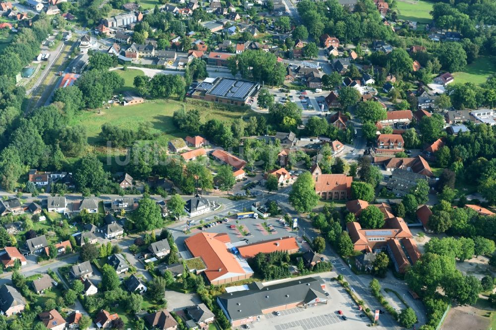 Luftaufnahme Bispingen - Ortsansicht in Bispingen im Bundesland Niedersachsen