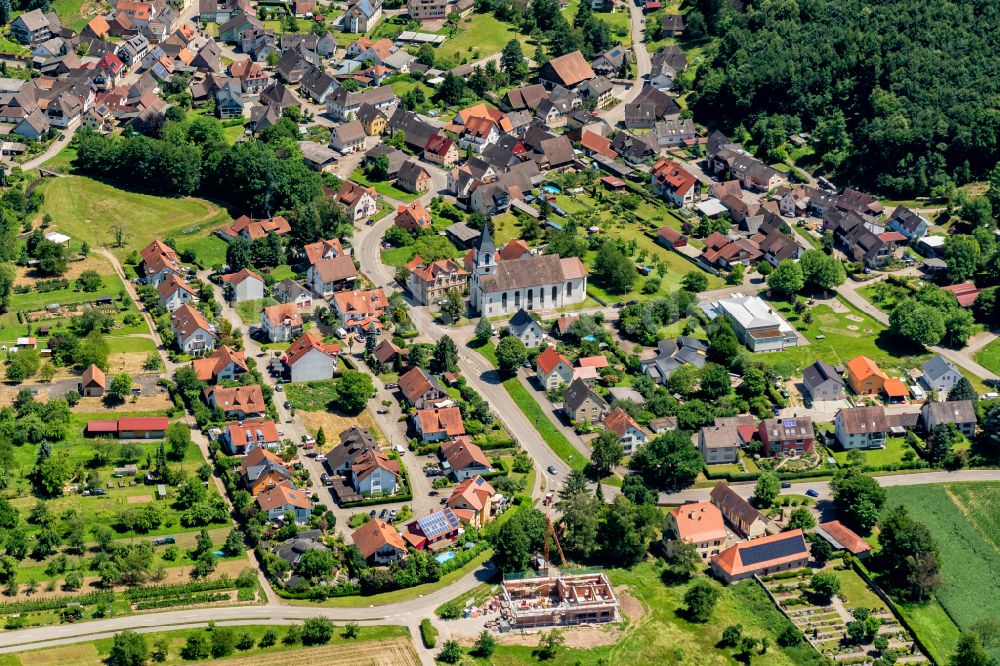 Luftbild Bleichheim - Ortsansicht in Bleichheim im Bundesland Baden-Württemberg, Deutschland