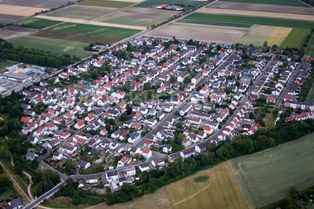 Luftbild Bobenheim-Roxheim - Ortsansicht in Bobenheim-Roxheim im Bundesland Rheinland-Pfalz